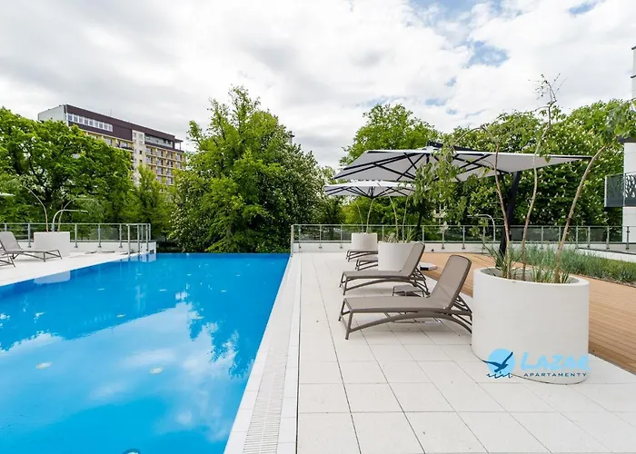 Апартаменты Lazar Nadmorskie Tarasy Колобжег